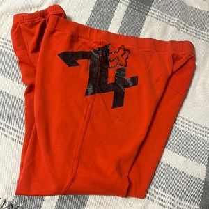Orange fox sweatpants